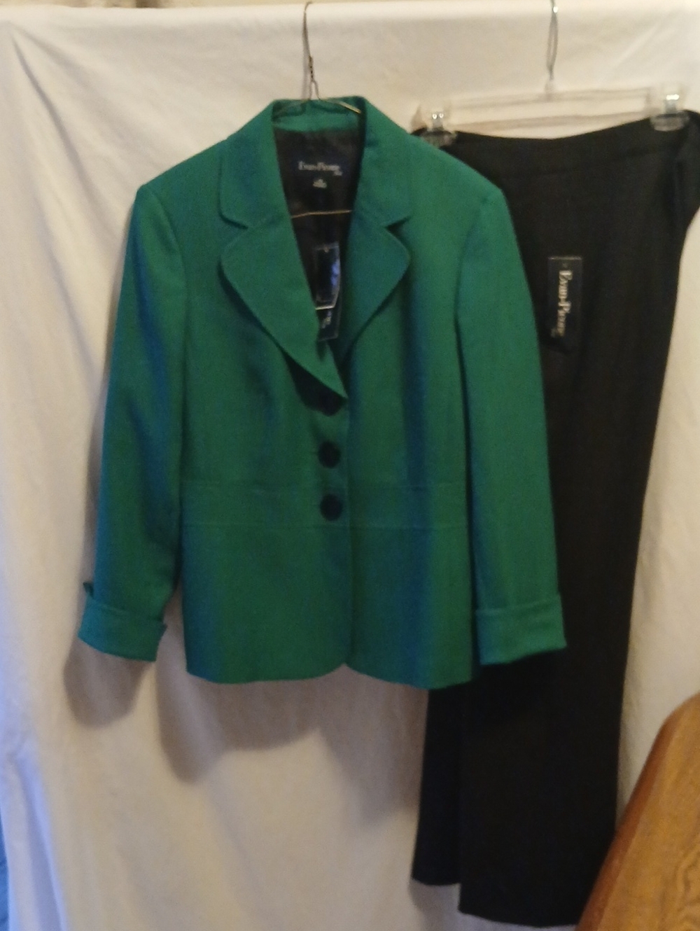 Evan Picone Emerald Green Tailored Blazer